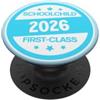United Labels L'inizio della scuola -2026 First Class, blu Logo PopSockets PopGrip Adesivo