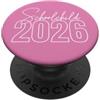 United Labels L'inizio della scuola -2026 Scritto a mano, bianco PopSockets PopGrip Adesivo
