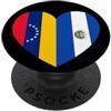 El Salvador United in Roots El Salvador e Venezuela United in Roots PopSockets PopGrip Adesivo