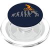 Magliette Regali MTB Mountain Bike Bicic MTB Evolution Mountain Bike Accessori Mountainbik Bicicletta PopSockets PopGrip per MagSafe