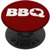 Miftees Texas BBQ Tees Barbecue Texas Map BBQ PopSockets PopGrip Adesivo