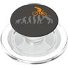 Magliette Regali MTB Mountain Bike Bicic MTB Evolution Mountain Bike Accessori Mountainbik Bicicletta PopSockets PopGrip per MagSafe