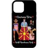 Darling Dogz Custodia per iPhone 12 mini Americano Born North Macedonia Roots Nero Da Donna