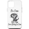Funny Meme Shirts and Gifts for Men Wome Custodia per iPhone 12/12 Pro Va bene, sto bene, va tutto bene, divertente meme AAA