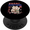 Japanese Lucky Cat Maneki Neko Kawaii Fo Kawaii Fortune Maneki Neko Ramen Giapponese Lucky Cat PopSockets PopGrip Adesivo