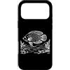 Jimbeels Custodia per iPhone 17 Pro Max Tilapia Line Art Acquariofilo