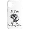 Funny Meme Shirts and Gifts for Men Wome Custodia per iPhone 16 Plus Va bene, sto bene, va tutto bene, divertente meme AAA
