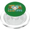 Yoga Donna e Uomo Regali Accessori Yoga Chakra Buddha Meditazione Mandala cat gatto PopSockets PopGrip per MagSafe