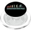 Bike Polo Bicycle Accessories Gifts Shir Bike Wheel-Polo ciclisti Ciclo Evolution Bike Polo Bicicletta PopSockets PopGrip per MagSafe