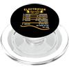 If I Wasn't a Good Electrician I'd Be De Elettricista divertente tariffa oraria elettricità elettrica PopSockets PopGrip per MagSafe