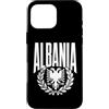Magliette dell'Albania & Co. Custodia per iPhone 16 Pro Max ALBANIA - Stemma della bandiera albanese