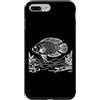 Jimbeels Custodia per iPhone 7 Plus/8 Plus Tilapia Line Art Acquariofilo