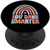100 Days Smarter Student Teacher Rainbow 100 giorni più intelligenti PopSockets PopGrip Adesivo