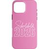 United Labels Custodia per iPhone 16 Pro Max L'inizio della scuola -2026 Scritto a mano, bianco