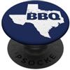 Miftees Texas BBQ Tees BBQ Dentro Texas Mappa Texas BBQ PopSockets PopGrip Adesivo