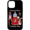 Darling Dogz Custodia per iPhone 12 mini Americano Born Montenegro Roots Nero Da Donna Africano