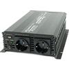 solartronics Trasformatore di tensione 24 V 1500 3000 Watt 230 V - Inverter per il collegamento mobile di elettrodomestici..
