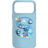 Disney Custodia per iPhone 17 Pro Max Monogramma dell'alfabeto Disney Lilo e Stitch lettera S per Stitch