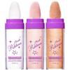 EONFAVE Highlighter Patting Powder, Highlighter Powder Stick, Glitter Patting Powder, Fairy Highlighter Powder Stick, Body Brightening Shimmer Sparkle per viso, occhi, labbra, capelli, corpo, Glow Cosmetics