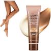 DENESTUP Lozione Autoabbronzante, Autoabbronzante Graduale, Crema Abbronzante per Il Corpo Senza Sole Con Un Colorito Sano E Un Effetto Baciato Dal Sole, Trucco per Gambe E Corpo