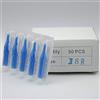 LYY-tattoo 50 pezzi tatuaggio usa e getta ugello Tip, RT Tatuaggio punta tonda Tubi, per Tattoo Machine-Blue (18RT)