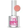 CRYSTAL NAILS - COMPACT BASE GEL (8 ml, TRANSLUCENT NUDE)