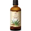 AROMATIKA trust the power of nature Olio di Semi di Canapa - 100ml - Olio Vegetale - Puro e Naturale - Pressato a Freddo - Olio Vettore - Cura del Viso - Olio per Capelli - Olio per Corpo - Olio da Bagno