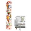 Quniwokid Porta Peluche Organizer A Tubo, Contenitore Trasparente 4 Strati Per Bambole, Tubo Verticale 162 Cm Per Giocattoli, Per Camera Dei Bambini E Stanze Dei Giochi
