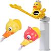Suuwwn Estensione Rubinetto Bambini Faucet Extender Lavandino Maniglia Extender Prolunga per Rubinetto Cartone Animato Estensione Fontana per Bambini Estensione del Rubinetto Lavaggio Mani Bimbi 3PCS