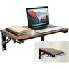 GHWMYD Mensola Da Parete Pieghevole In Legno Per Piccoli Spazi, Scaffale Galleggiante Pieghevole Per Ufficio, Soggiorno, Camera Da Letto, Cucina, Lavanderia, Con Consolle Pieghevoli
