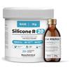 Reschimica R20 Gomma Siliconica Liquida Bicomponente 20 Shore, stampi resistenti e duraturi, facile da usare e inodore, ideale per il DIY, compatibile con resina, cera, gesso ed altri materiali (1 kg)