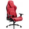 DIABLO X.One Sedia da gioco Tessuto X.One Poltrona Ergonomica con Braccioli Regolabili Cuscino Lombare e Seduta Refrigerante Base in Metallo 140 kg Bloody Mary