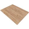 AKKE Piano da tavolo per mobili, rettangolare, da scrivania, da pranzo, da soggiorno, da 65 x 65 cm, colore: oro