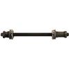 Point Achse 30011900 - Perno Ruota Posteriore di Bicicletta, Diametro 9,5 mm, Lunghezza 178 mm, Colore: Nero