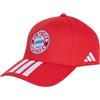 adidas Unisex - Adulto FC Bayern Munich Hat, Better Scarlet/White, L-XL