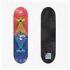 Firefly SKB 505 Skateboard Unisex, Blu/Rosso Chiaro/Giallo, Taglia Unica