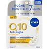 NIVEA Q10 Anti-Rughe Power Crema Giorno Extra Rassodante SPF15 50 ml, Crema viso antirughe e idratante con Coenzima Q10, Creatina e Glycostop, Skincare ad assorbimento rapido per tutti i tipi di pelle