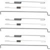 ZAMDOE GX160 Kit Molla di Ritorno dell'acceleratore Molle dell'asta di Collegamento del regolatore per Honda e Clone GX140 GX160 GX200 5,5 CV 6,5 CV Motori, per Predator 212 CC Coleman