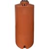 GIURGOLA Serbatoio Polietilene PE per spazi ridotti certificato acqua potabile 300 litri diametro 50 cm h 153 cm colore Terracotta Made in Italy