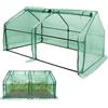 SUBTLETY Serre da giardino, 180 x 90 x 90 cm, resistenti all'inverno, set da 140 g/m², in HDPE, impermeabile, con 2 tapparelle, controllo climatico, casetta per pomodori, per giardino, balcone (verde)