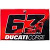 Valentino Rossi Bandiera Bagnaia 63 Ducati Corse Moto GP