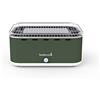 Barbecook Carlo Barbecue portatile senza fumo, barbecue a carbone, piccolo barbecue lavabile in lavastoviglie, verde