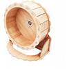 Sikweny Ruota Criceto Silenziosa 23 CM Legno Giochi per Criceti con Superficie | Chiusa in Sughero Presa Sicura, Esercizio Ricreativo per Topi da Corsa e Altri Piccoli Animali
