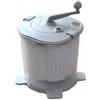 Amagogo Lavatrice Manuale Compatta Portatile Lavabiancheria Centrifuga Manovella Recipiente Rotazione Materiale Polipropilene Adatta Casa Campeggio Dormitori Viaggi 10L