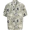JACK & JONES Jjjeff Monochrome AOP Resort Shirt SS, Vetiver, XL Uomo