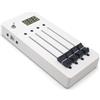 Toplionace Controller CC con Display Digitale - Controller Midi a 4 Tracce con Fader Lungo per Daw (Bianco)