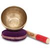 XDrum Set Completo Campana Tibetana XDrum Omshanti 13 cm, Fatta a mano in India