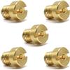 cyclingcolors 5x Getto Ugello principale Carburatore Compatibile con PHBN-PHVA 6mm N° 92 ideale scooter ciclomotore moto pocket bike quad 50cc motore termico ricambi