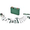 Bosch Set di utensili manuali avanzati da 64 pezzi (kit versatile, materiali di alta qualità, utensili ergonomici, pinze, chiavi, avvitatori, cricchetto, utensili di misura, sega, martello)