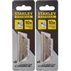 Stanley - FatMax STANLEY 0-11-800 Lama a Trapezio al Carburo di Tungsteno, Set di 10pz